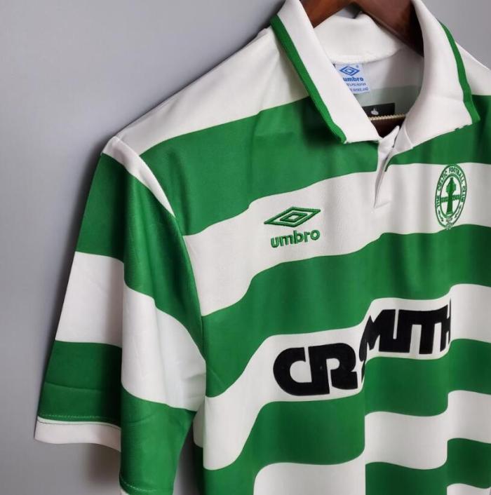 Retro Jersey 1987-1989 Celtic Home Soccer Jersey Vintage Football Shirt
