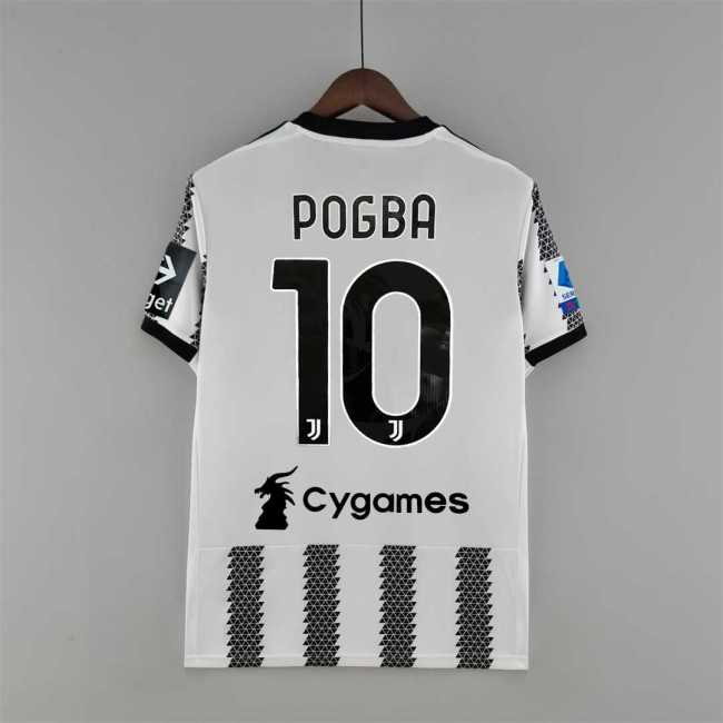 with Serie A Patch Retro Jersey 2022-2023 Juvents POGBA 10 Home Soccer Jersey