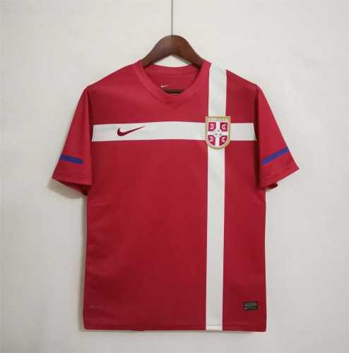 Retro Jersey 2010 Serbia Home Soccer Jersey Vintage Football Shirt
