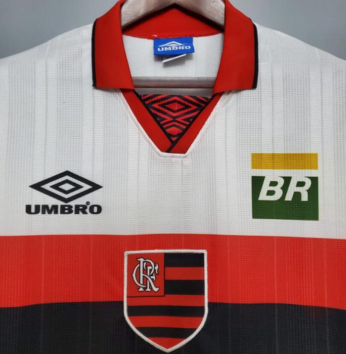 Flamengo 100th Anniversary Away White Soccer Jersey