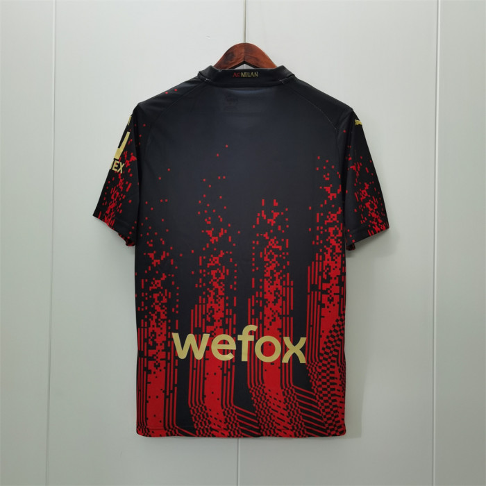 with Front Patch Retro Jersey 2022-2023 AC Milan 4th Away Soccer Jersey