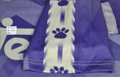 with LFP Patch Retro Jersey Real Madrid 1996-1997 3 ROBERTO CARLOS Away Purple Soccer Jersey