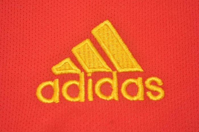 Retro Jersey 2002 Spain Home Soccer Jersey Spain Camisetas de Futbol