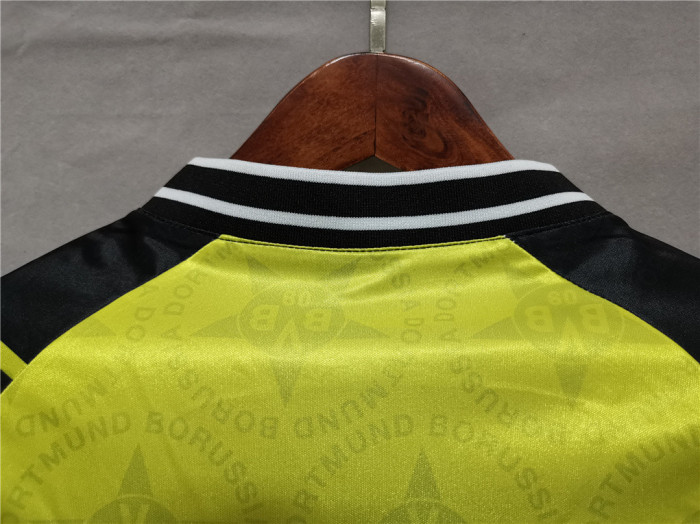 Retro Jersey 1994-1995 Borussia Dortmund Home Soccer Jersey Vintage BVB Football Shirt
