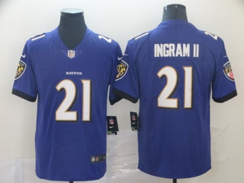 Baltimore Ravens 21 Mark Ingram II Purple Vapor Untouchable Limited Jersey