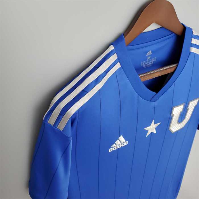Retro Jersey 2011 Universidad de Chile Commemorative Edition Blue Soccer Jersey