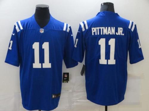 Colts 11 Michael Pittman JR Royal Vapor Untouchable Limited Jersey