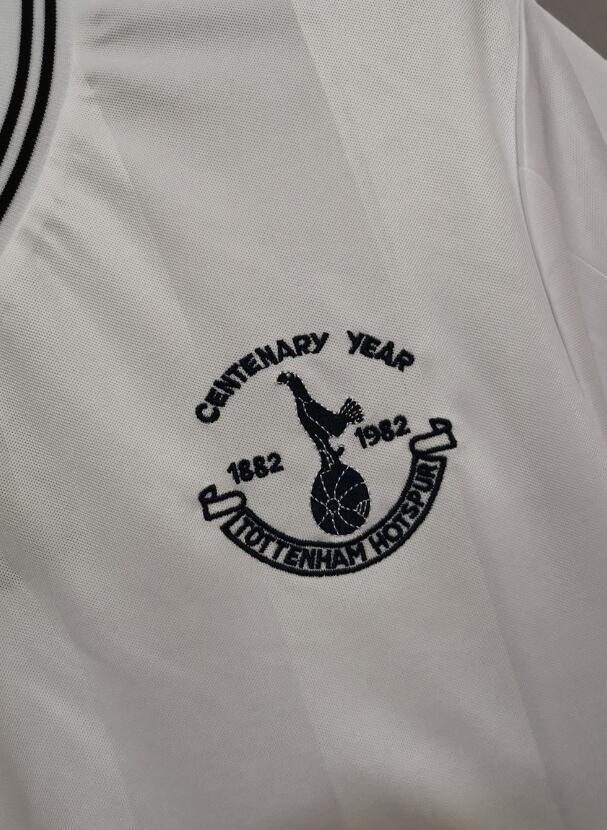 Retro Jersey 1981-1982 TOT Home White Soccer Jersey Spurs Vintage Football Shirt