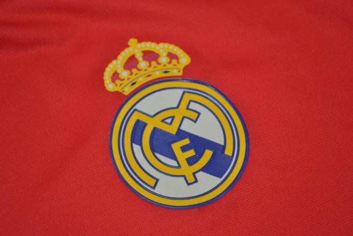 Retro Jersey 2011-2012 Real Madrid Third Away Red Soccer Jersey Vintage Real Camisetas de Futbol