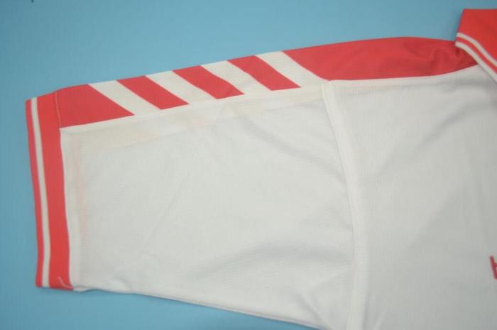 Retro Jersey 1998 Denmark Away Soccer Jersey White Vintage Football Shirt