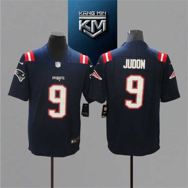 2021 Patriots 8 JUDON DARK BULE NFL Jersey S-XXL WHITE Font
