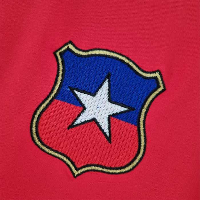 Retro Jersey Long Sleeve 1982 Chile Home Soccer Jersey Vintage Football Shirt