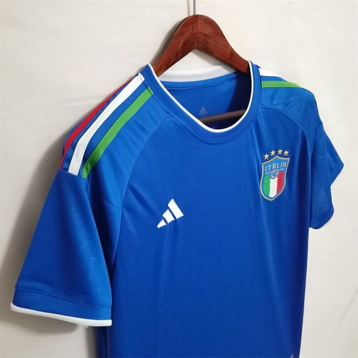 2023-2024 Fans Version Italy AD Blue Soccer Jersey S,M,L,XL,2XL,3XL,4XL