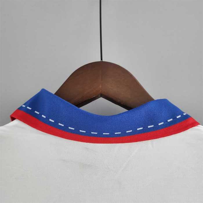 Retro Jersey Long Sleeve 1996 Club Deportivo Universidad Cat&oacute;lica 3rd Away White Soccer Jersey