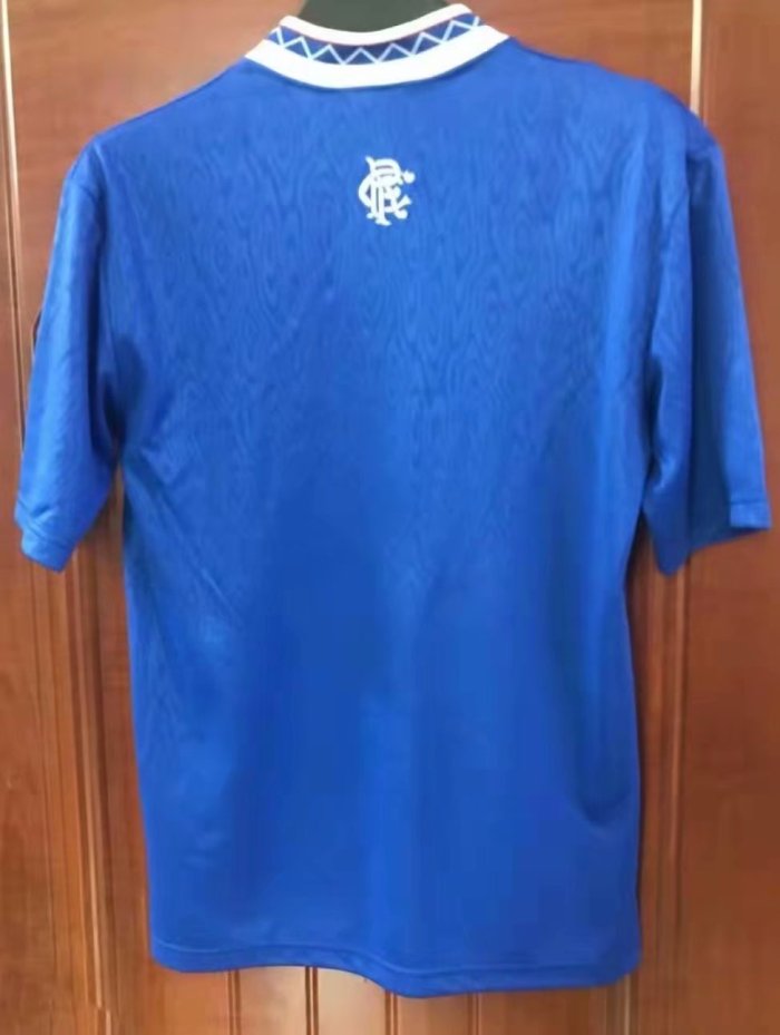Retro Jersey 1982 Rangers Home Soccer Jersey