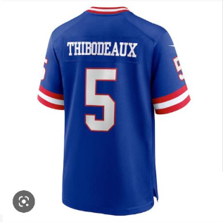Kayvon Thibodeaux Royal New York Giant NFL Jersey