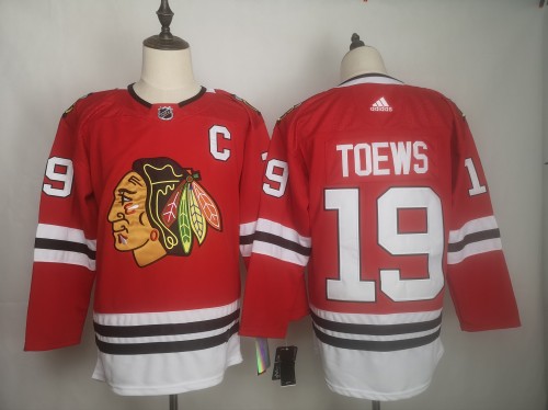 Chicago Blackhawks 19 Jonthan Toews Red Youth NHL Hockey Jersey