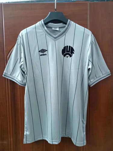 Retro Jersey 1984-1985 Newcastle United Away White Soccer Jersey