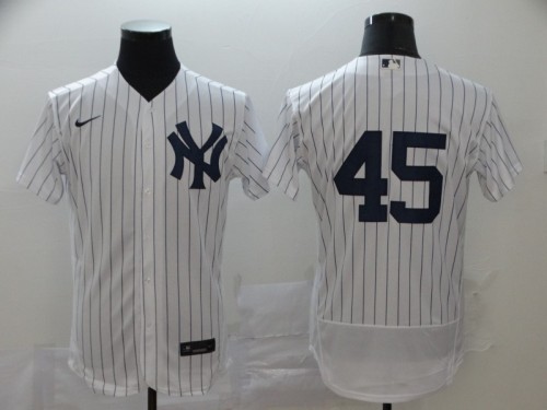 Yankees 45 Gerrit Cole White 2020 Flexbase Jersey
