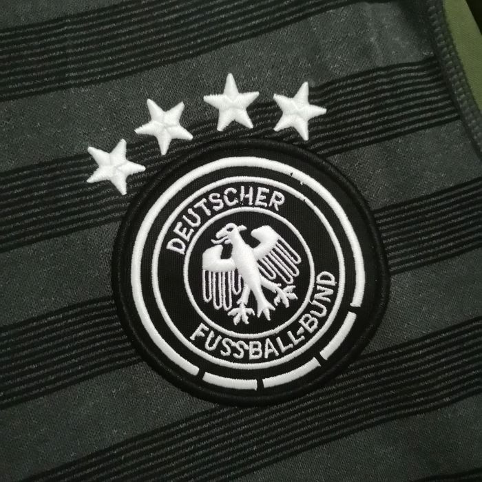 with Golden FIFA Patch Retro Jersey 2016 Germany Away Soccer Jersey