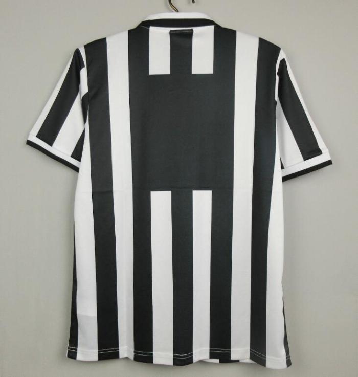 Retro Jersey 1994-1995 Juventus Home Black/White Soccer Jersey Vintage Football Shirt