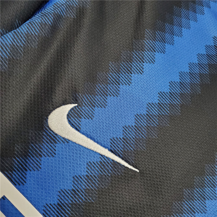 Retro Jersey Inter Milan 2010-2011  Home Long Sleeve Soccer Jersey