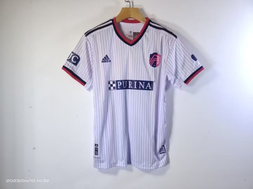 Fans Version 2023-2024 Louisville City Away White Soccer Jersey