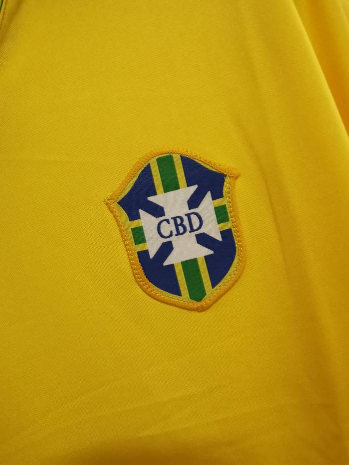 Retro Jersey 1957 Brazil Home Soccer Jersey Vintage Brasil Camisetas de Futbol