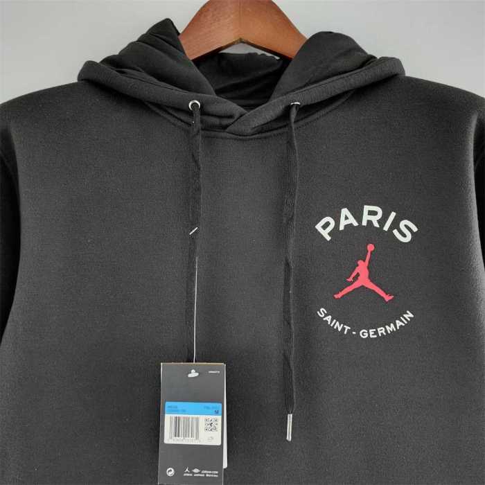 2022 PSG Jordan Hoodie Black