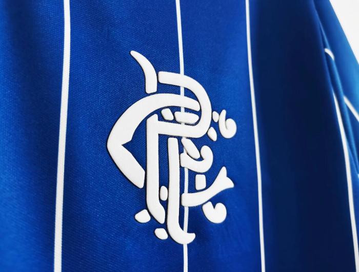 Retro Jersey 1982-1983 Rangers Home Blue Soccer Jersey