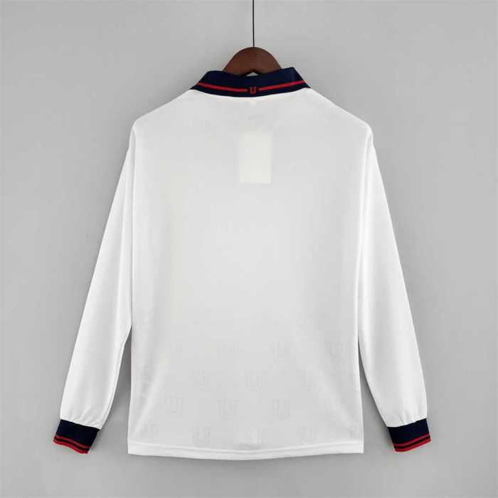 Retro Jersey Long Sleeve 1998 Club Deportivo Universidad Cat&oacute;lica Home Soccer Jersey