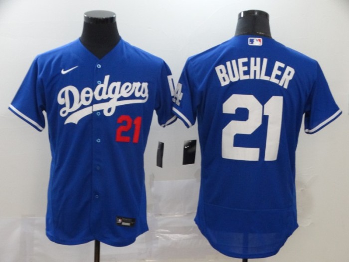 Los Angeles Dodgers 21 BUEHLER Blue 2020 Flexbase Jersey