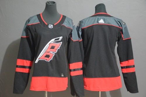 Long Sleeve Carolina Hurricanes Black NHL Jersey