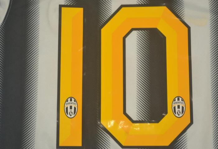 with Serie A+Front Patch Retro Jersey 2011-2012 Juventus 10 DEL PIERO Home Soccer Jersey
