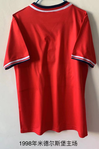 Retro Jersey 1998 Middlesbrough Home Soccer Jersey Vintage Football Shirt