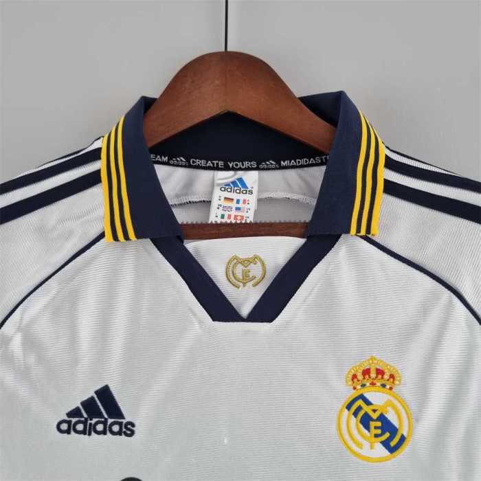 Retro Jersey 1999-2000 Real Madrid Home Soccer Jersey