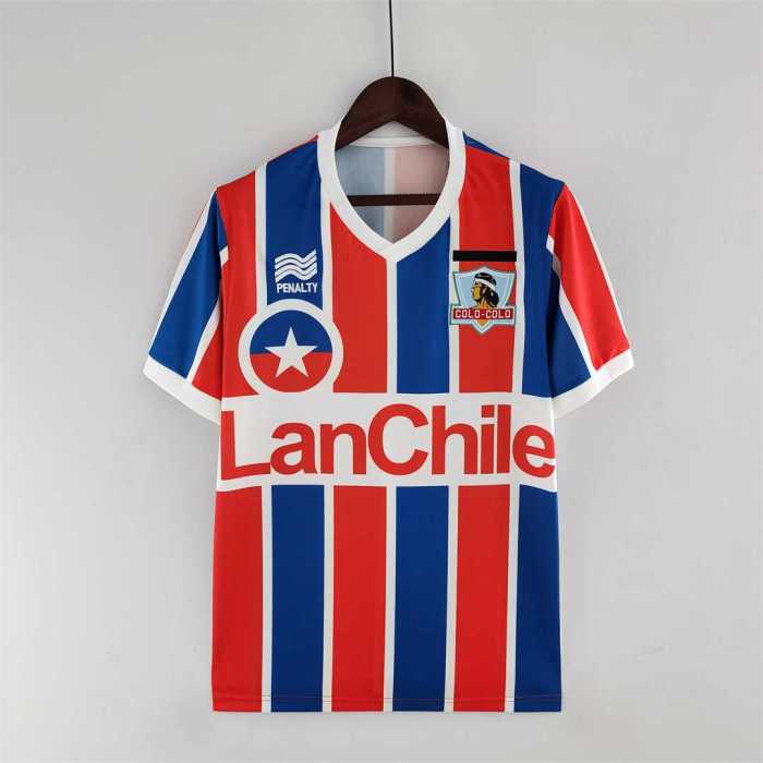 Retro Jersey 1986 Colo-Colo Away Soccer Jersey Vintage Football Shirt