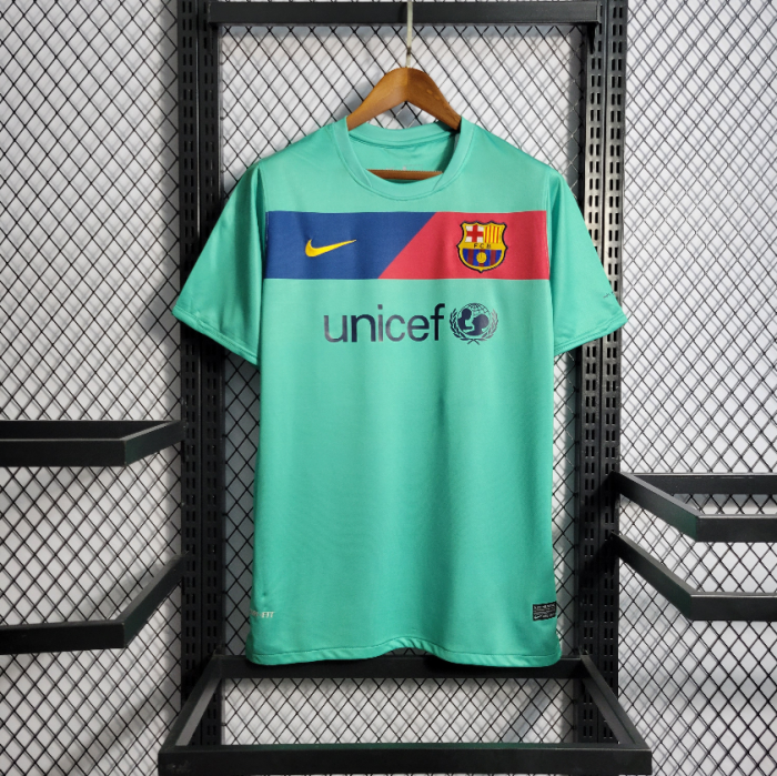 Retro Jersey 2010-2011 Barcelona Away Soccer Jersey Vintage Football Shirt