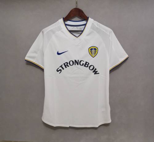 Retro Jersey 2000-2002 Leeds United Home Soccer Jersey Vintage Football Shirt
