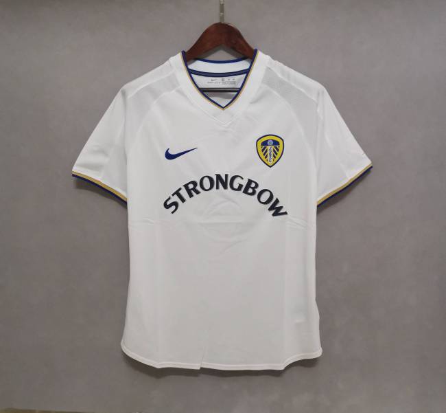Retro Jersey 2000-2002 Leeds United Home Soccer Jersey Vintage Football Shirt