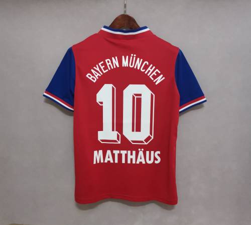 Retro Jersey 1993-1995 Bayern Munich MATTHAUS 10 Home Soccer Jersey