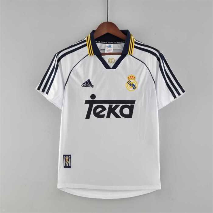 Retro Jersey 1999-2000 Real Madrid Home Soccer Jersey