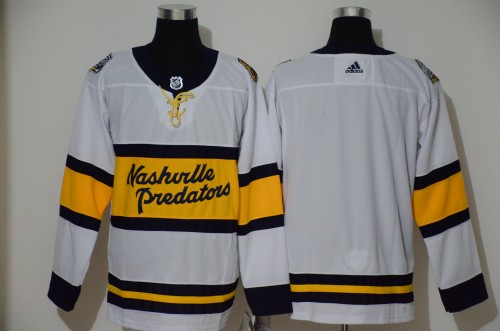 Nashville Predators Blank White 2020 Winter Classic NHL Jersey