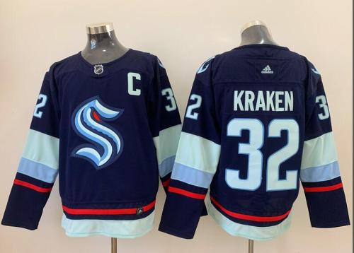 Seattle Kraken 32 Kraken Navy Jersey