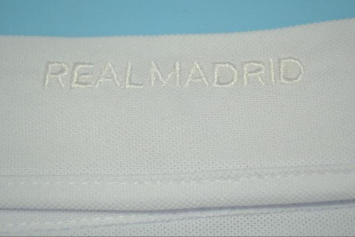 Long Sleeve Retro Jersey 2016-2017 Real Madrid Home Soccer Jersey Vintage Real Camisetas de Futbol