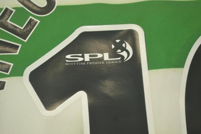 Retro Jersey 2005-2006 Celtic 10 VENNEGOOR OF HESSELINK Home Soccer Jersey