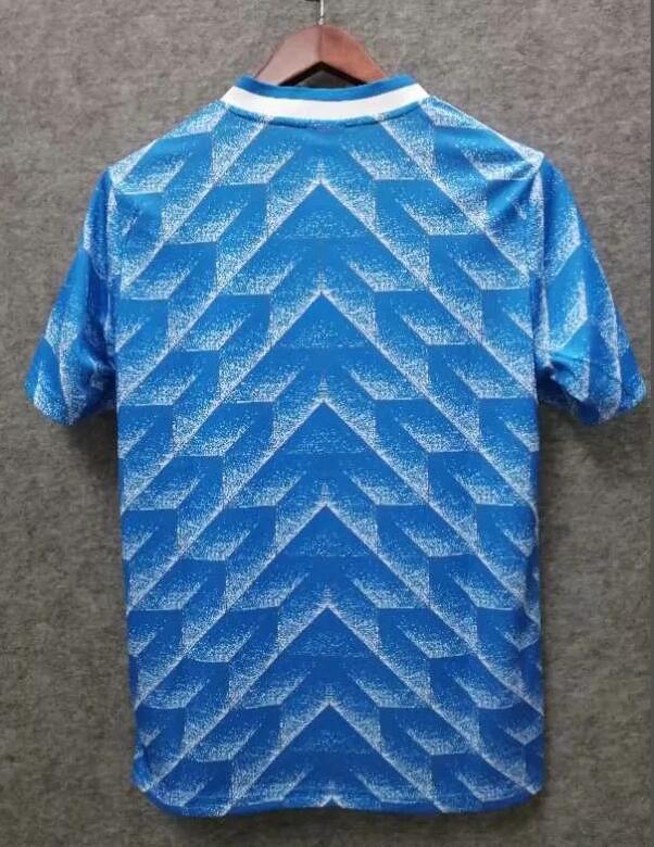 Retro Jersey 1990 Netherlands Away Blue Soccer Jersey