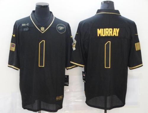Cardinals 1 Kyler Murray Black Gold 2020 Salute To Service Limited Jersey