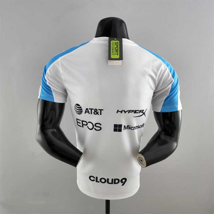 2022 F1 #0008 White Racing Jersey