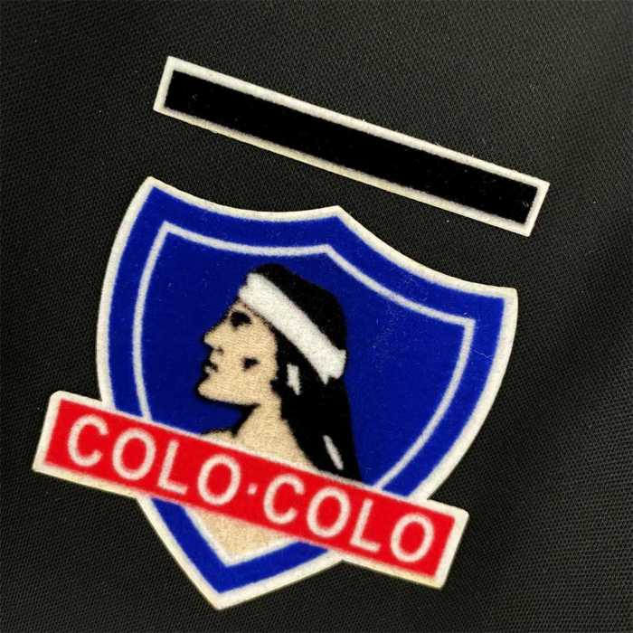 Retro Jersey 1992-1993 Colo-Colo Away Black Soccer Jersey